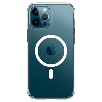 Carcasa Spigen Ultra Hybrid MagSafe compatibila cu iPhone 12 Pro Max White